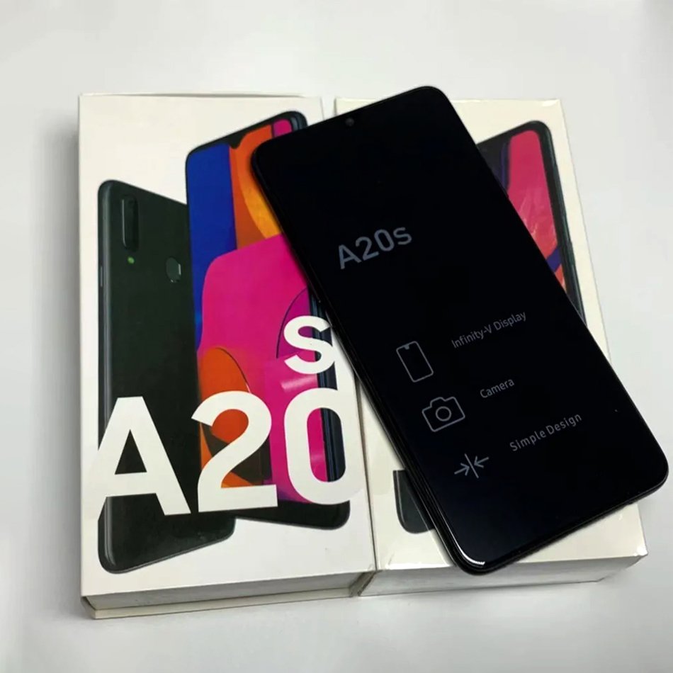Wholesale cheap 4G smartphones A20s cellphone A10s A12 A20 A32 Android Dual SIM phone 4GB+64GB mobile phone